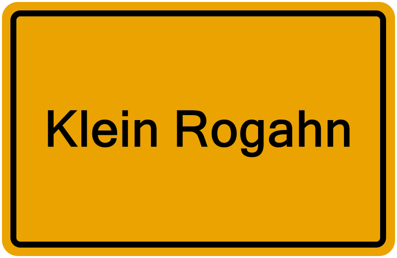 Handelsregisterauszug Klein Rogahn